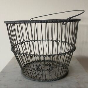 Vintage Metal Oyster Basket